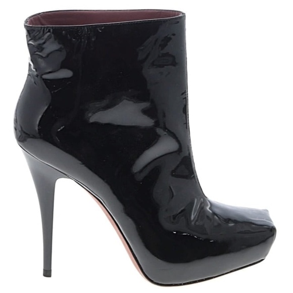 Jean-Michel Cazabat patent leather boots 37.5 - Picture 1 of 15